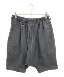 s'yte（サイト）の古着「POCKET 6-QUARTER-LENGTH SARUEL PANTS」｜ブラック