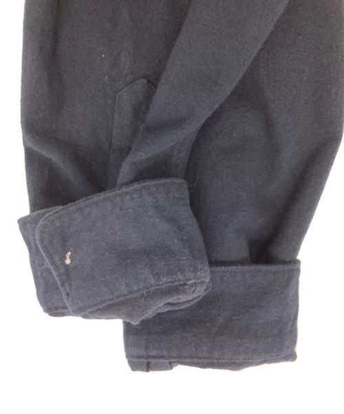 J.S HOMESTEAD（ジャーナルスタンダード ホームステッド）J.S HOMESTEAD (ジャーナルスタンダード ホームステッド) Stead COTTON SUEDE OPEN SHIRT ネイビー サイズ:Mの古着・服飾アイテム