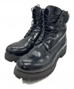 Timberlandティンバーランド）の古着「エナメル プレミアムウォータープルーフブーツ」｜ブラック