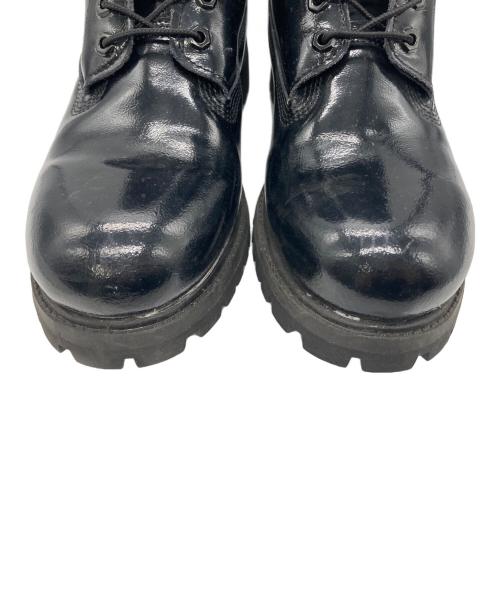 Timberland（ティンバーランド）Timberland (ティンバーランド) エナメル プレミアムウォータープルーフブーツ ブラック サイズ:8.5の古着・服飾アイテム