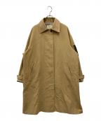 blanc basqueブランバスク）の古着「コットンテンセルギャバジンコート」｜ベージュ