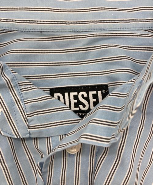 DIESEL（ディーゼル）DIESEL (ディーゼル) S-DOUBLY-STRIPE-NW ブルー サイズ:Sの古着・服飾アイテム