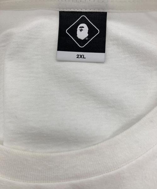 F.C.R.B.（エフシーレアルブリストル）F.C.R.B. (エフシーレアルブリストル) A BATHING APE (ア ベイシング エイプ) SHARK TEE ホワイト サイズ:2XLの古着・服飾アイテム