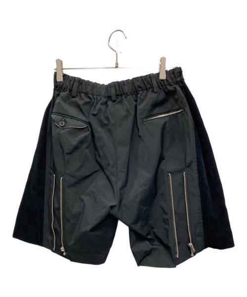 EESETT&Co（イーセットアンドコー）EESETT&Co (イーセットアンドコー) BANDAGE SHORTS ブラック サイズ:30の古着・服飾アイテム