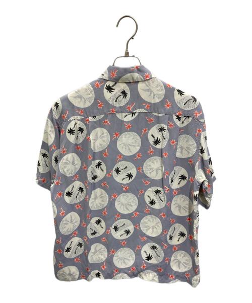 Sun Surf（サンサーフ）Sun Surf (サンサーフ) DUKES PALMSアロハシャツ パープル サイズ:Sの古着・服飾アイテム