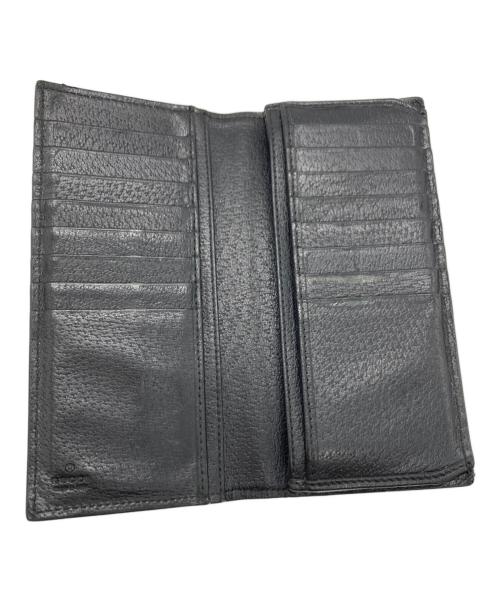 GUCCI（グッチ）GUCCI (グッチ) GGマーモントロングウォレット ブラックの古着・服飾アイテム