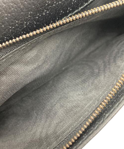 GUCCI（グッチ）GUCCI (グッチ) GGマーモントロングウォレット ブラックの古着・服飾アイテム