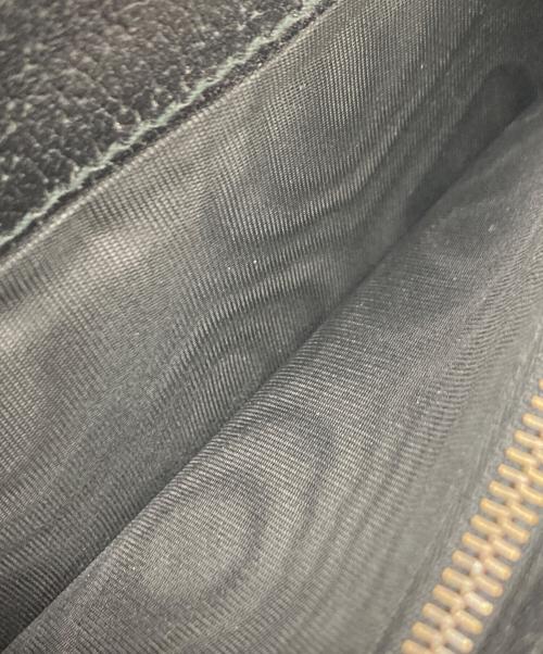 GUCCI（グッチ）GUCCI (グッチ) GGマーモントロングウォレット ブラックの古着・服飾アイテム