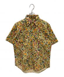 YAMANE DELUXE（ヤマネ）の古着「ボタンダウン半袖シャツ」｜マルチカラー