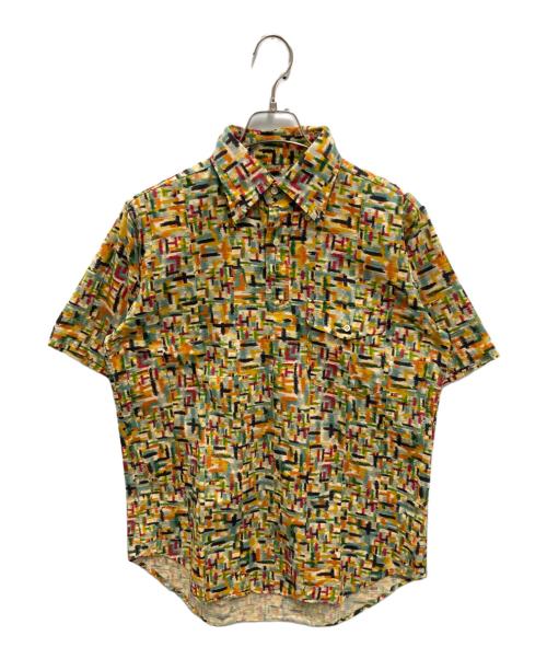 YAMANE DELUXE（ヤマネ）YAMANE DELUXE (ヤマネ) ボタンダウン半袖シャツ マルチカラー サイズ:38の古着・服飾アイテム