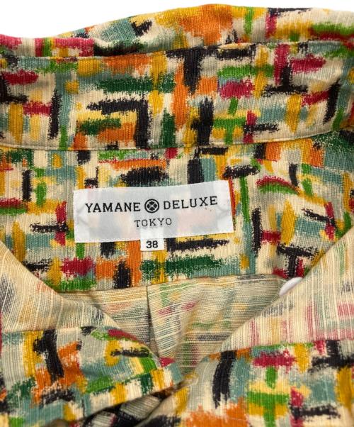 YAMANE DELUXE（ヤマネ）YAMANE DELUXE (ヤマネ) ボタンダウン半袖シャツ マルチカラー サイズ:38の古着・服飾アイテム