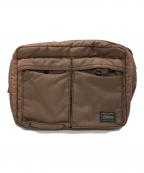 PORTERポーター）の古着「TANKERショルダーバッグ」｜ブラウン