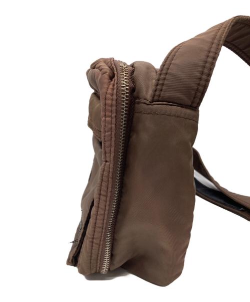 PORTER（ポーター）PORTER (ポーター) TANKERショルダーバッグ ブラウンの古着・服飾アイテム