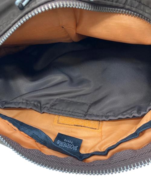 PORTER（ポーター）PORTER (ポーター) TANKERショルダーバッグ ブラウンの古着・服飾アイテム