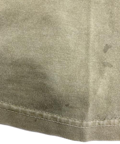 stussy（ステューシー）stussy (ステューシー) Rat Race Pigment Dyed Tee オリーブ サイズ:Lの古着・服飾アイテム