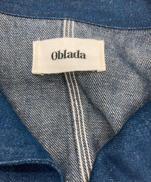 Oblada（オブラダ）Oblada (オブラダ) CHARCOAL JKT インディゴ サイズ:Mの古着・服飾アイテム