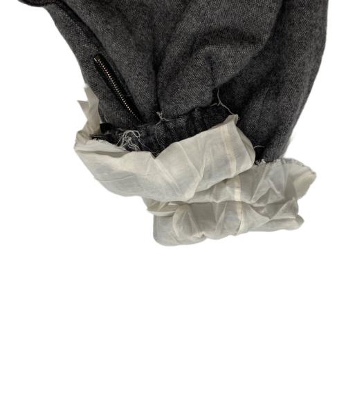 Midorikawa（ミドリカワ）Midorikawa (ミドリカワ) ウールアルパカイージーパンツ グレー サイズ:Lの古着・服飾アイテム