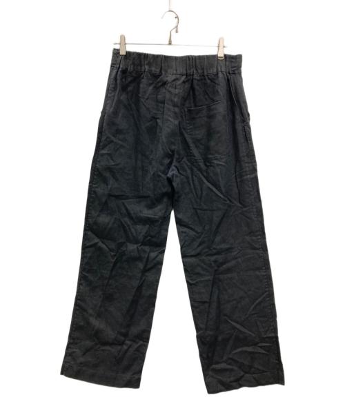 PHOEBE ENGLISH（フィビーイングリッシュ）PHOEBE ENGLISH (フィビーイングリッシュ) リネンパンツ ブラック サイズ:Sの古着・服飾アイテム