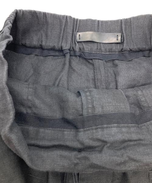 PHOEBE ENGLISH（フィビーイングリッシュ）PHOEBE ENGLISH (フィビーイングリッシュ) リネンパンツ ブラック サイズ:Sの古着・服飾アイテム