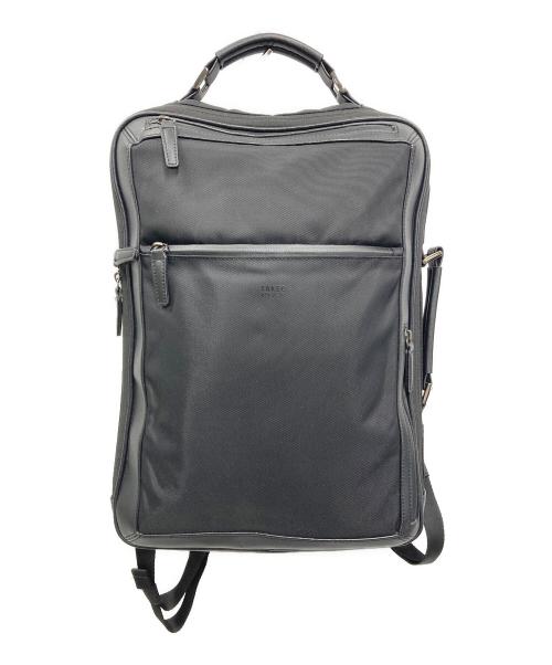 TAKEO KIKUCHI（タケオキクチ）TAKEO KIKUCHI (タケオキクチ) ライトウエイト 2WAY リュック ブラックの古着・服飾アイテム