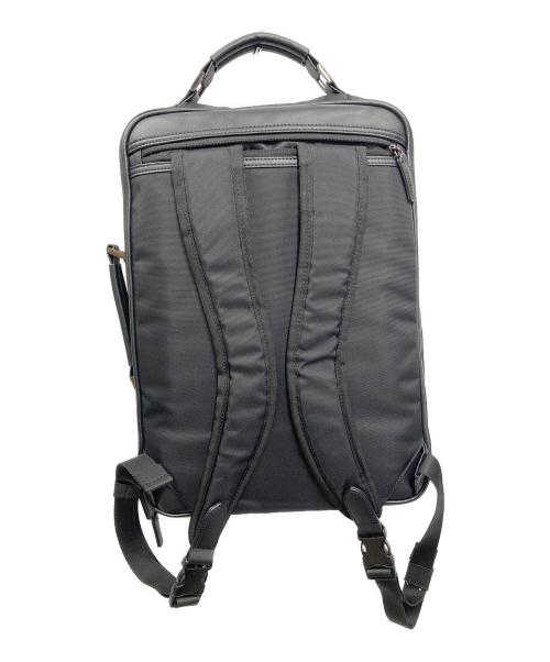 TAKEO KIKUCHI（タケオキクチ）TAKEO KIKUCHI (タケオキクチ) ライトウエイト 2WAY リュック ブラックの古着・服飾アイテム