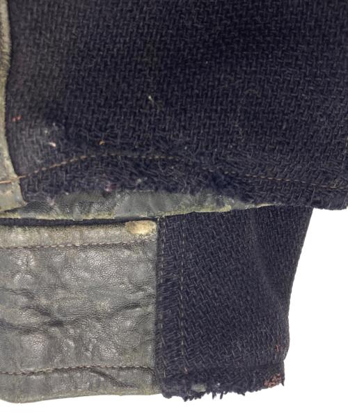 VINTAGE（ヴィンテージ）VINTAGE (ヴィンテージ) ［古着］ヴィンテージウールスポーツジャケット ネイビー サイズ:記載なしの古着・服飾アイテム