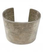 SUNSHINE REEVESサンシャインリーブス）の古着「インナースタンプワーク ワイドバングル」