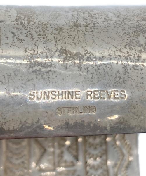 SUNSHINE REEVES（サンシャインリーブス）SUNSHINE REEVES (サンシャインリーブス) インナースタンプワーク ワイドバングルの古着・服飾アイテム