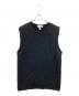 COMME des GARCONS SHIRT（コムデギャルソンシャツ）の古着「ニットベスト」｜ブラック