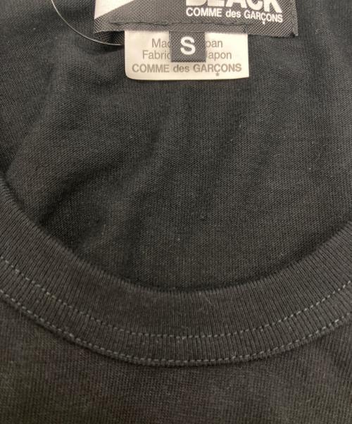 BLACK COMME des GARCONS（ブラックコムデギャルソン）BLACK COMME des GARCONS (ブラック コムデギャルソン) NIKE (ナイキ) コラボプリントTシャツ ブラック サイズ:S 未使用品の古着・服飾アイテム