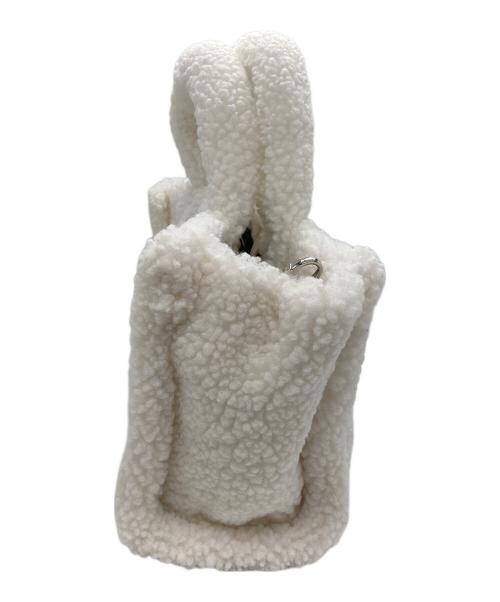 SIMYON（シミョン）SIMYON (シミョン) モコモコバッグ ホワイトの古着・服飾アイテム