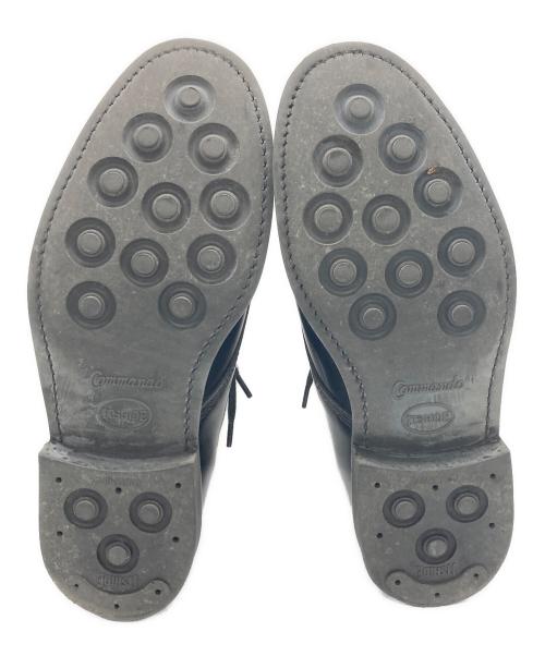 SANDERS（サンダース）SANDERS (サンダース) FEMALE MILITARY DERBY SHOE ブラック サイズ:4の古着・服飾アイテム