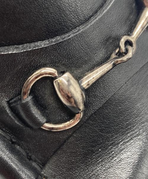 GUCCI（グッチ）GUCCI (グッチ) ビットローファー ブラック サイズ:35 1/2の古着・服飾アイテム