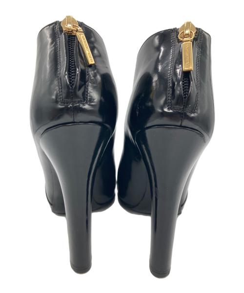 DOLCE & GABBANA（ドルチェ＆ガッバーナ）DOLCE & GABBANA (ドルチェ＆ガッバーナ) ショートブーツ ブラック サイズ:40の古着・服飾アイテム