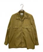 Marvine Pontiak Shirt Makersマーヴィンポンティアックシャツメイカーズ）の古着「Open Collar SH」｜オリーブ
