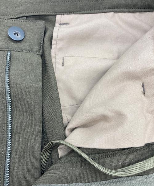 EVCON（エビコン）EVCON (エビコン) 1TUCK EASY WIDE SLACKS ブラウン サイズ:2の古着・服飾アイテム