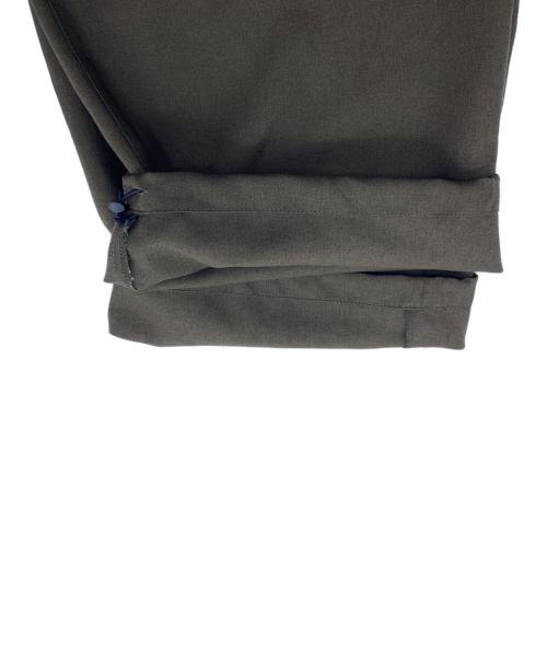 EVCON（エビコン）EVCON (エビコン) 1TUCK EASY WIDE SLACKS ブラウン サイズ:2の古着・服飾アイテム