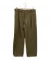 EVCON（エビコン）の古着「1TUCK EASY WIDE SLACKS」｜ブラウン