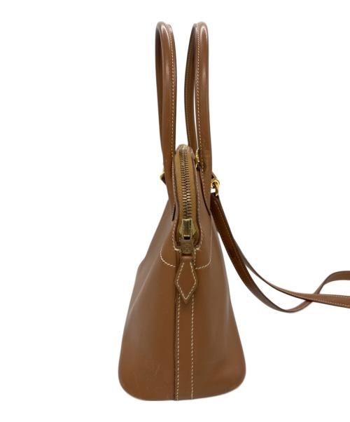 HERMES（エルメス）HERMES (エルメス) ボリード27ボックスカーフ/ショルダーバッグ ベージュの古着・服飾アイテム