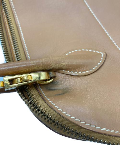 HERMES（エルメス）HERMES (エルメス) ボリード27ボックスカーフ/ショルダーバッグ ベージュの古着・服飾アイテム
