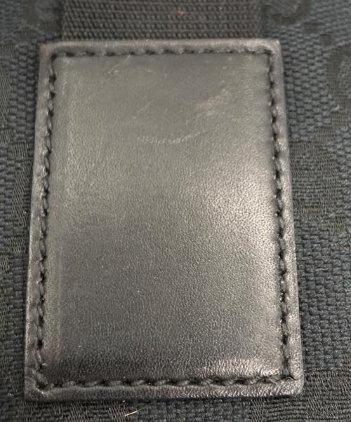 GUCCI（グッチ）GUCCI (グッチ) GGキャンバストートバッグ ブラックの古着・服飾アイテム