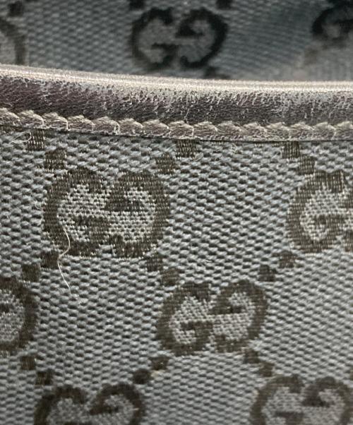 GUCCI（グッチ）GUCCI (グッチ) GGキャンバストートバッグ ブラックの古着・服飾アイテム