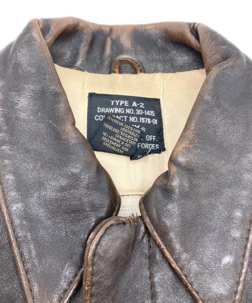 AVIREX（アヴィレックス）AVIREX (アヴィレックス) ［古着］A-2フライトジャケット ブラウン サイズ:Sの古着・服飾アイテム