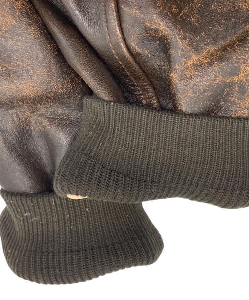 AVIREX（アヴィレックス）AVIREX (アヴィレックス) ［古着］A-2フライトジャケット ブラウン サイズ:Sの古着・服飾アイテム