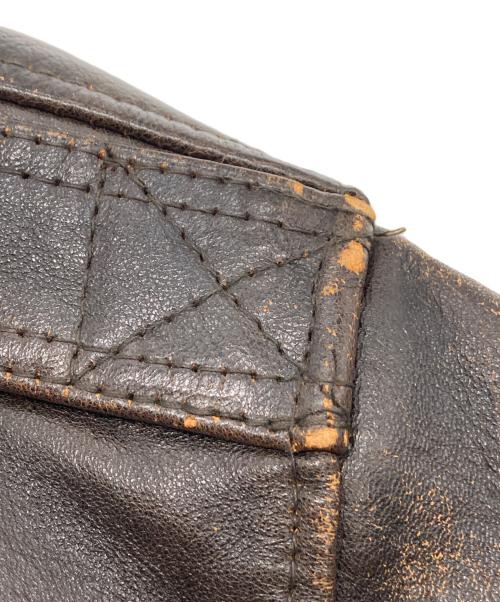 AVIREX（アヴィレックス）AVIREX (アヴィレックス) ［古着］A-2フライトジャケット ブラウン サイズ:Sの古着・服飾アイテム