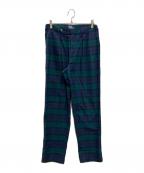 POLO RALPH LAURENポロ・ラルフローレン）の古着「［古着］チェックパンツ」｜グリーン