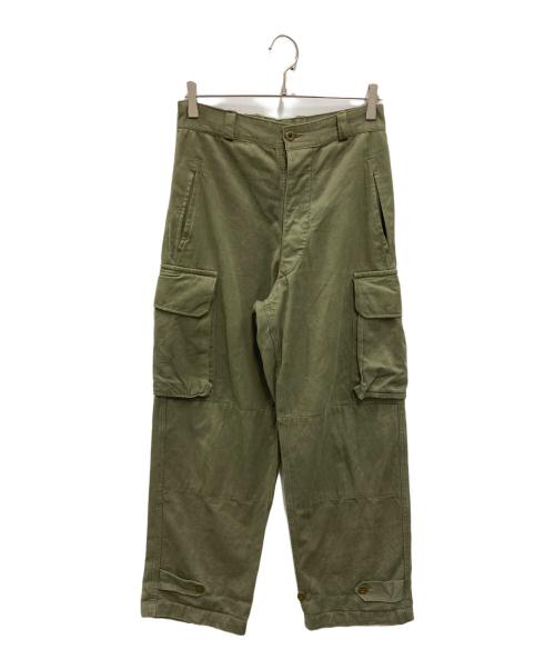 French Army（フランス軍）French Army (フレンチアーミー) M47 後期 カーゴパンツ オリーブ サイズ:21の古着・服飾アイテム