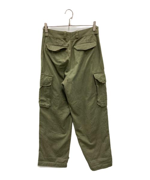 French Army（フランス軍）French Army (フレンチアーミー) M47 後期 カーゴパンツ オリーブ サイズ:21の古着・服飾アイテム