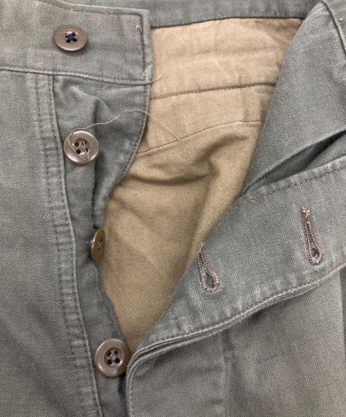 French Army（フランス軍）French Army (フレンチアーミー) M47 後期 カーゴパンツ オリーブ サイズ:21の古着・服飾アイテム