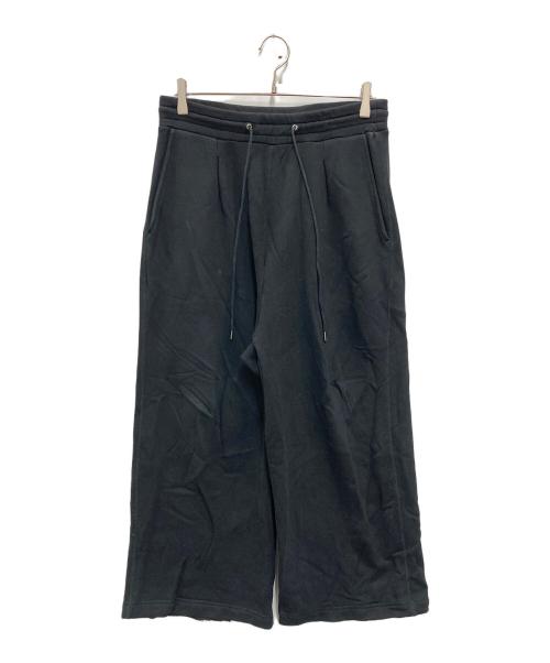 juha（ユハ）JUHA (ユハ) FLEECE SWEAT WIDE PANTS ブラック サイズ:SIZE 3の古着・服飾アイテム